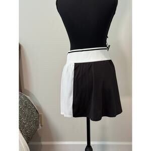 Prince Women's Match Skort in Black and White
